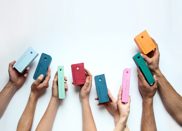 Das Duschgel von Soapbottle kommt komplett ohne Verpackung aus. Foto: ©Soapbottle